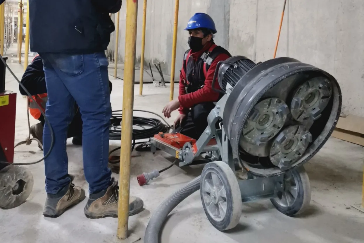 Proceso de restauración de Pisos